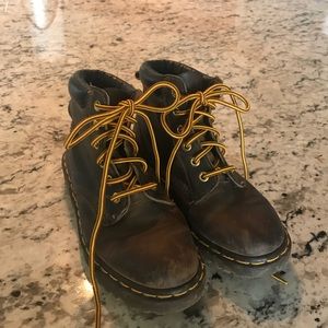 Vintage Doc Martin lace-up work boots